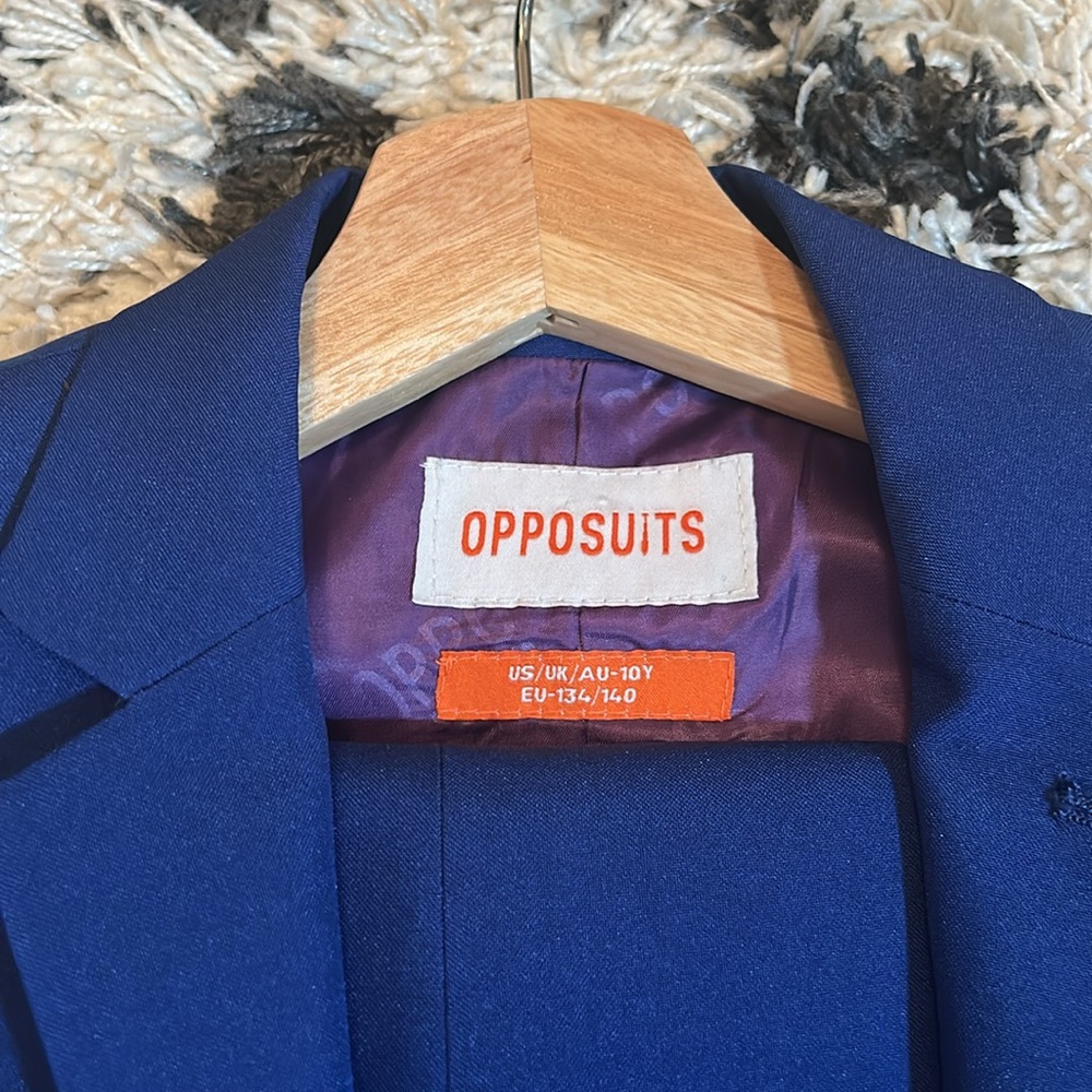 Opposuits Boy’s Navy Blue Blazer - Classic Tailored Fit